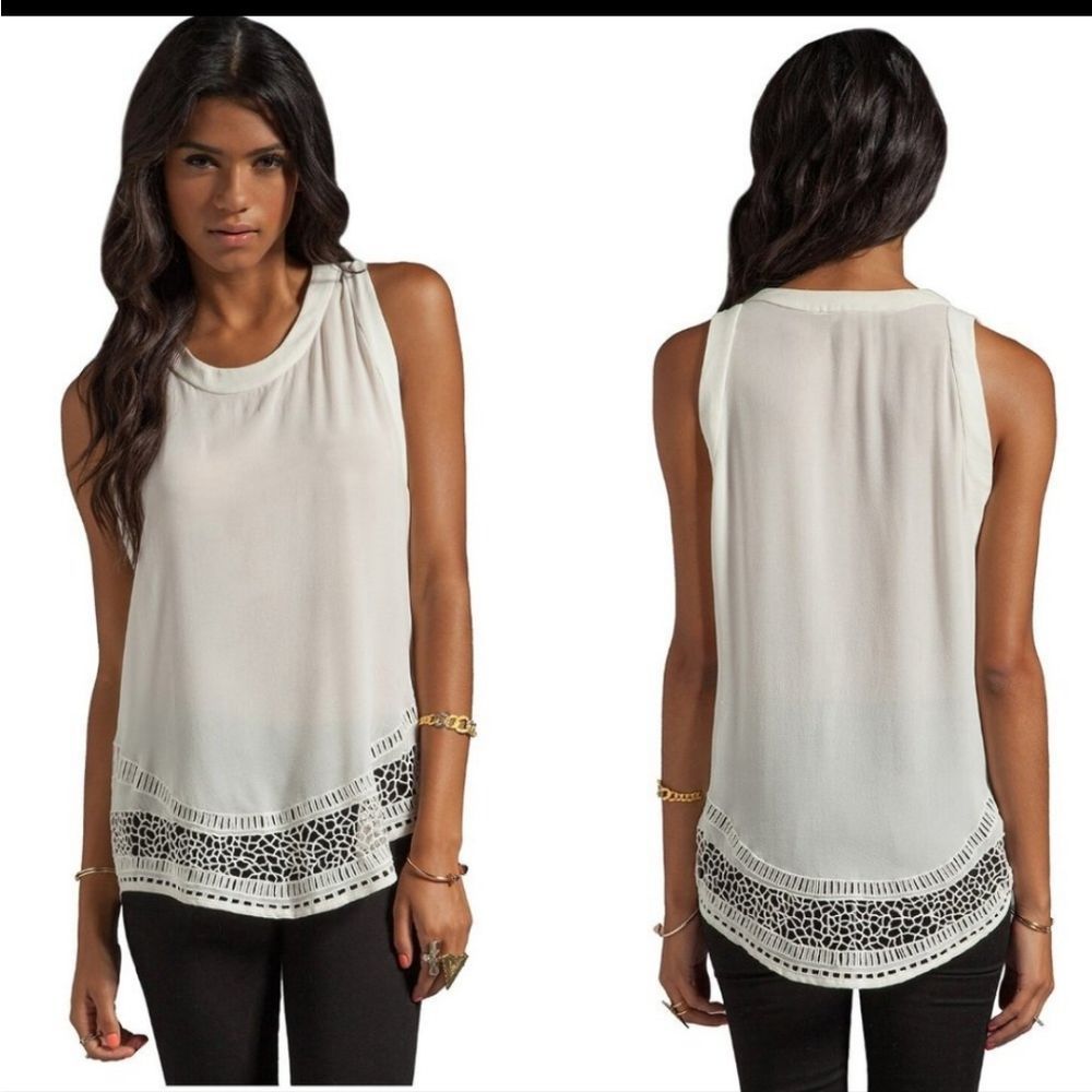 Iro tank top blouse sz large